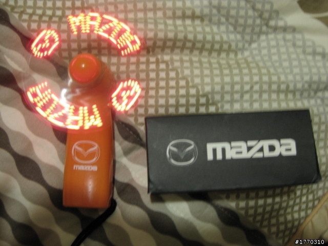 2010.08.12 收到MAZDA TAIWAN 的小禮物唷^^---遲來的分享