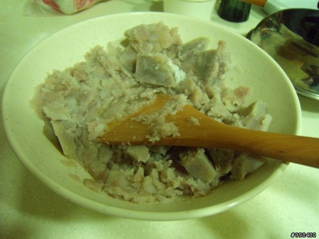 中秋自己做月餅之芋頭皮蛋酥