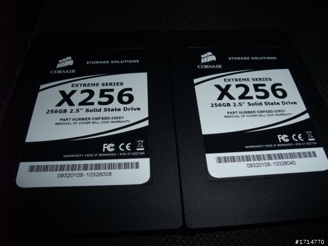 Corsair X256G Raid 0 Mobile01 首發