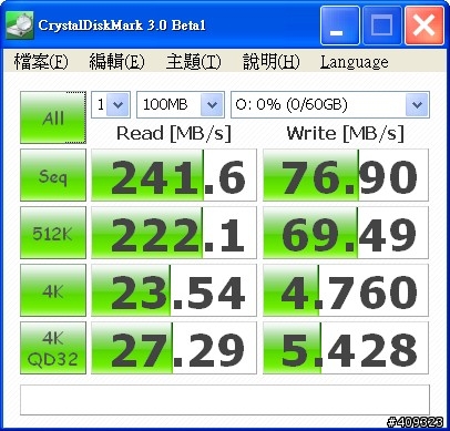 Crucial C300 64GC 難道我真的買到碟王了嗎? 竟然比INTEL X25-M 80G還差???