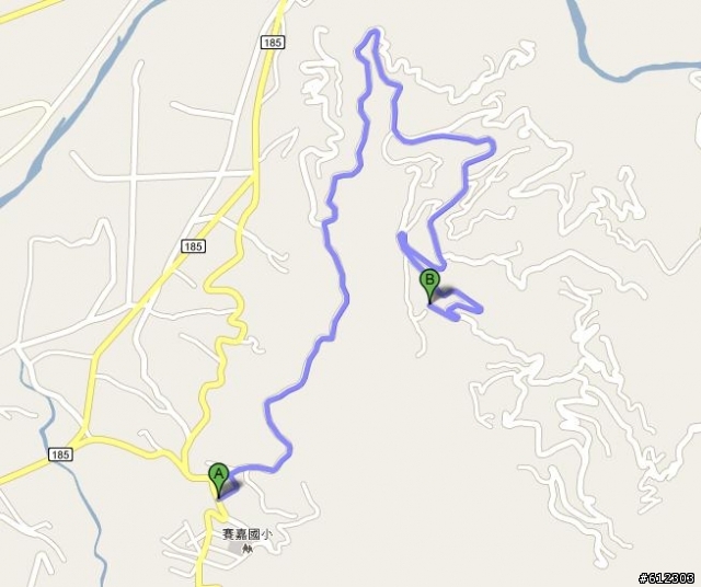10月2日-屏東瘋200k--三地門到賽嘉滑翔翼起飛點詳細圖