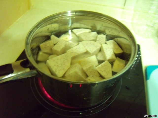 中秋自己做月餅之芋頭皮蛋酥
