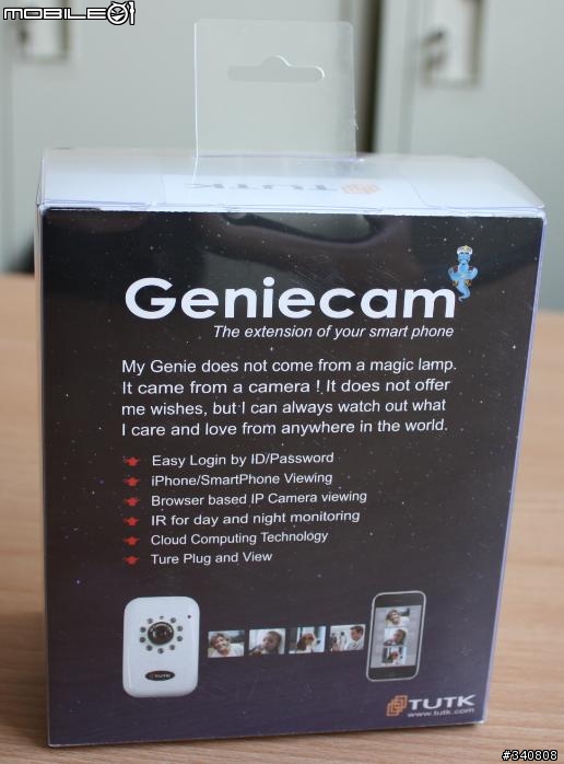<開箱> 智慧手機的新玩具 TUTK Geniecam 精靈燈