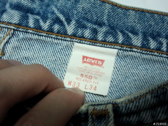 自我破壞Levis牛仔褲