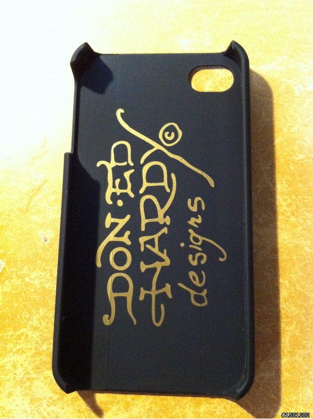 開箱 iPHONE4 ED HARDY 硬殼背蓋 Trexta 腰掛皮套