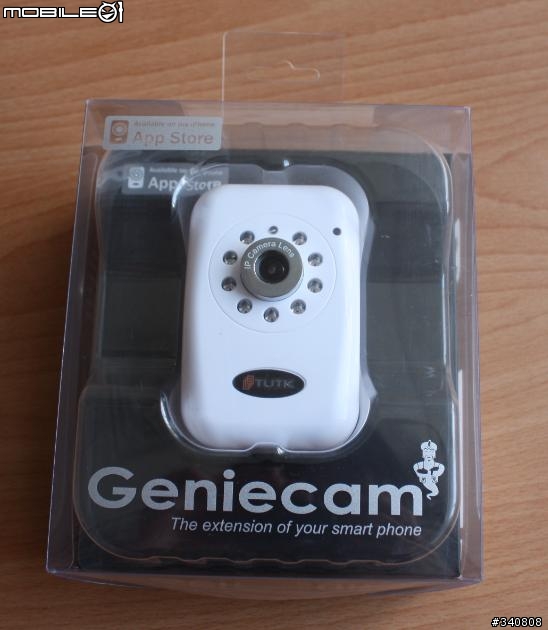 <開箱> 智慧手機的新玩具 TUTK Geniecam 精靈燈