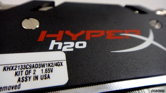 擊退熱浪! Kingston HyperX H2O水冷式記憶體DDR3-2133Mhz預覽