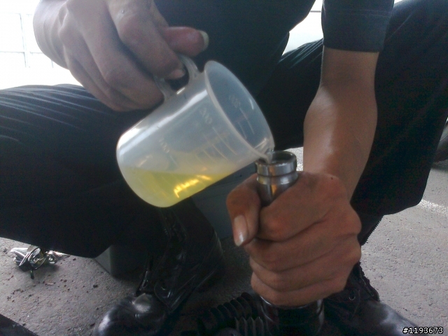 (SYM)心情100之詭異的前叉加長法