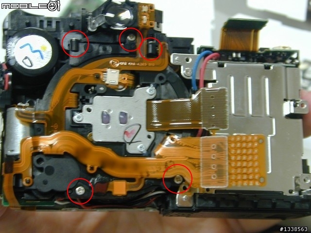 Canon G9 自己拆解維修