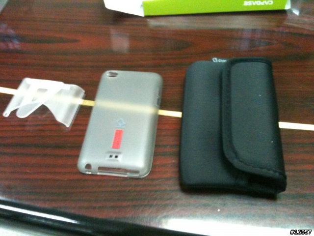iPod Touch 4 史上第一個保護套開箱文! ^O^!
