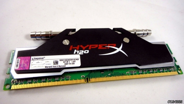 擊退熱浪! Kingston HyperX H2O水冷式記憶體DDR3-2133Mhz預覽