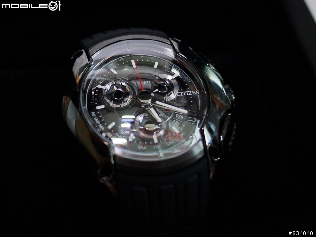 (開箱)強殖裝甲來襲! Citizen 80周年紀念Model Eco-Drive DOME Black Ver.