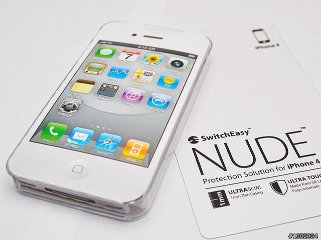 【開箱】SwitchEasy NUDE for iPhone 4 透明殼