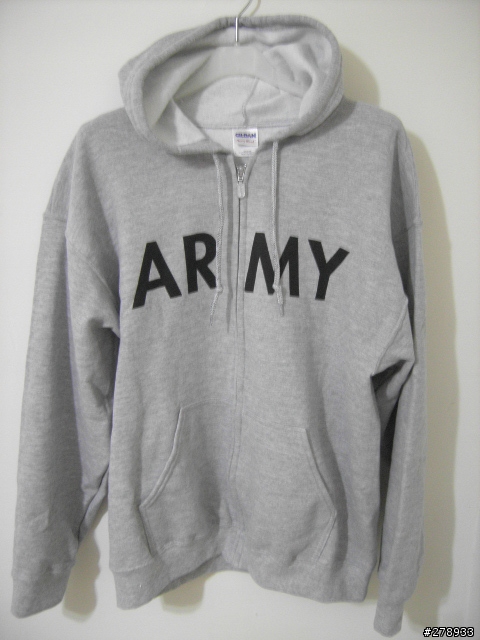 "開箱''~美國進口 簡約品味質感與實穿本位 美軍 U.S ARMY體能訓練拉鍊帽T.棉褲