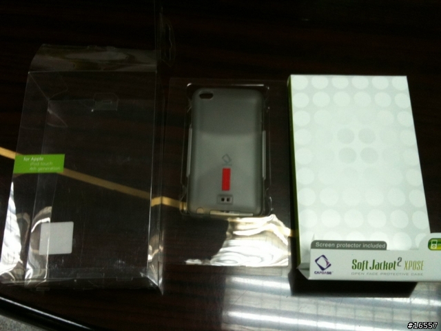 iPod Touch 4 史上第一個保護套開箱文! ^O^!