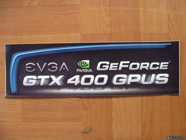 EVGA GTX 460 768MB 開箱 (非superclocked)