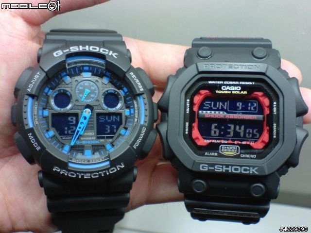 G-SHOCK 最新巨無霸, 黑紅 GX-56-1AER 分享!