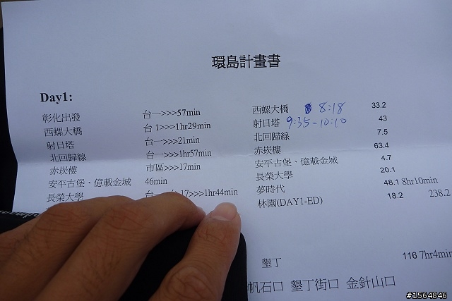 三颱夾擊!1292公里獨跑長征!!!(99.9.1~5)