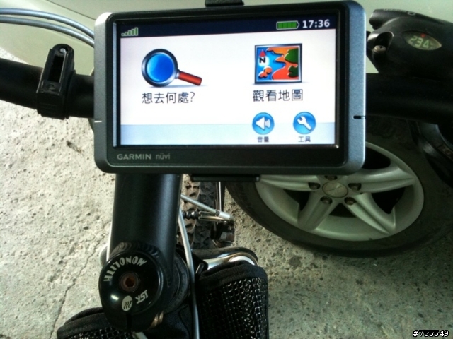 Garmin 1480立座 & 單車架使用分享