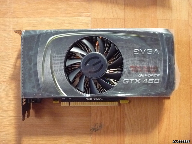 EVGA GTX 460 768MB 開箱 (非superclocked)