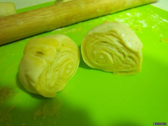 中秋自己做月餅之芋頭皮蛋酥