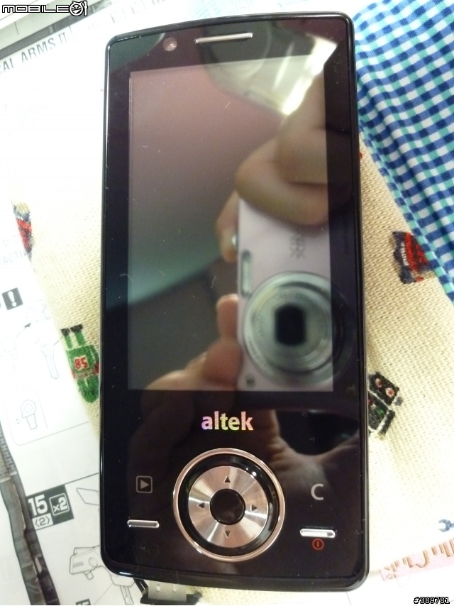 【首次嘗試開箱文】altek T8680 HD--是手機,也是相機