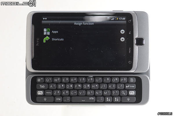 HTC Desire Z台灣區發佈會前英文機簡單試玩