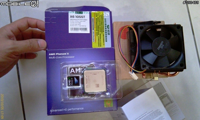 AMD X6 1055T 六核心 新手開箱文