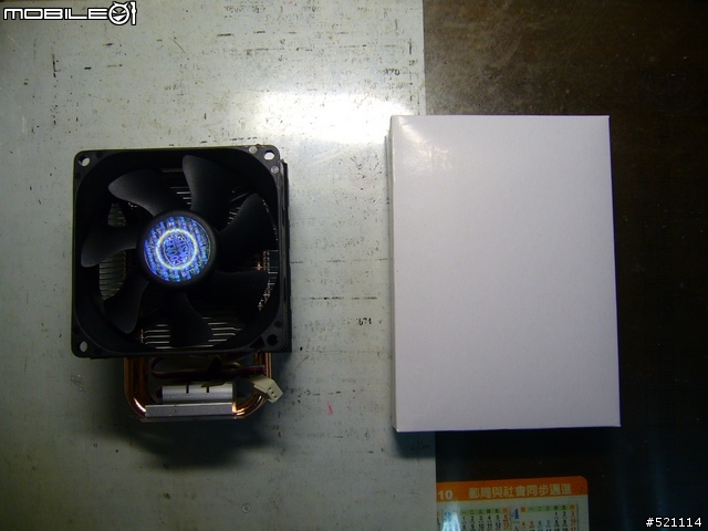 陽春塔型散熱器:CoolerMaster Hypey 101 簡單開箱文