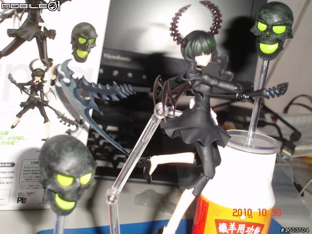 一次來三隻,不專業的開箱分享+重製(Figma BRS黑岩射手*2+DM死亡大師)