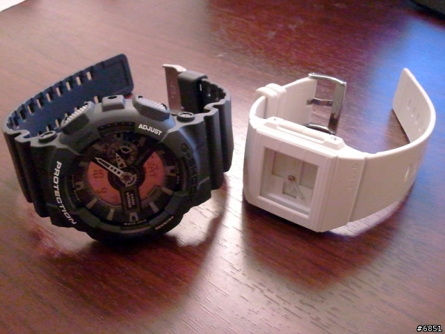 CASIO G-SHOCK GA-110C & BABY-G BGA-200雙開箱