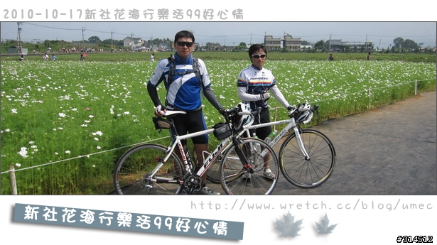 2010-10-17新社花海行樂活99好心情(台北有花博台中有花海)