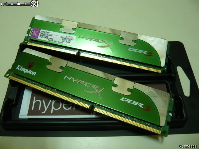 節能新風潮 低電壓DDR3 Kingston HyperX LoVo 1866