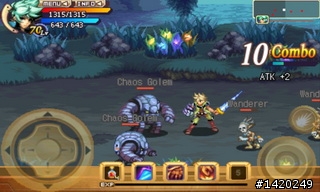 手機上的經典2D橫向捲軸遊戲~Caligo Chaser