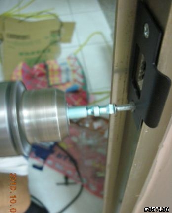 DIY 16年鋁門換木門