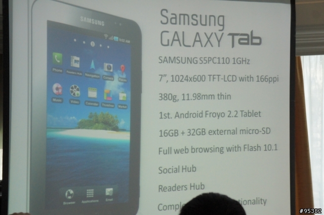 滿足你想要的全方位行動生活-Samsung Galaxy Tab體驗會 @台北