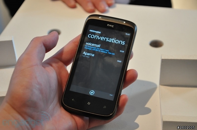HTC 7 Mozart 實機圖片 first hands-on!