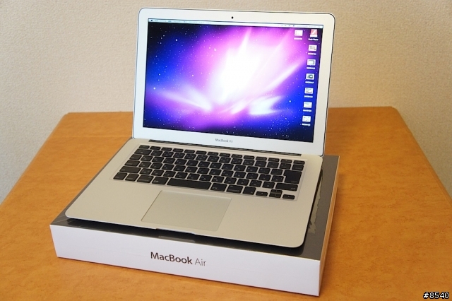 開箱13吋MacbookAir 10/24 更新開關機時間動画