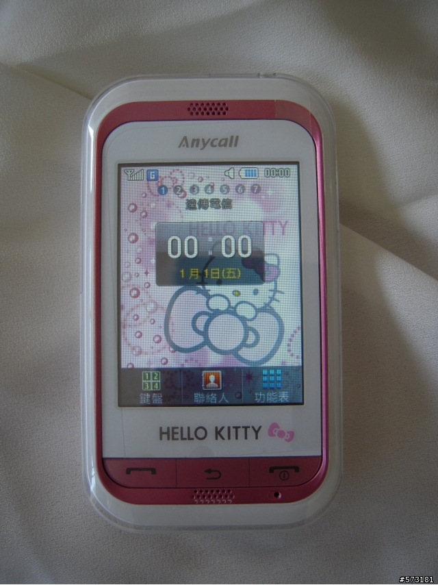 可愛翻天!c3300 kitty專屬手機開箱文