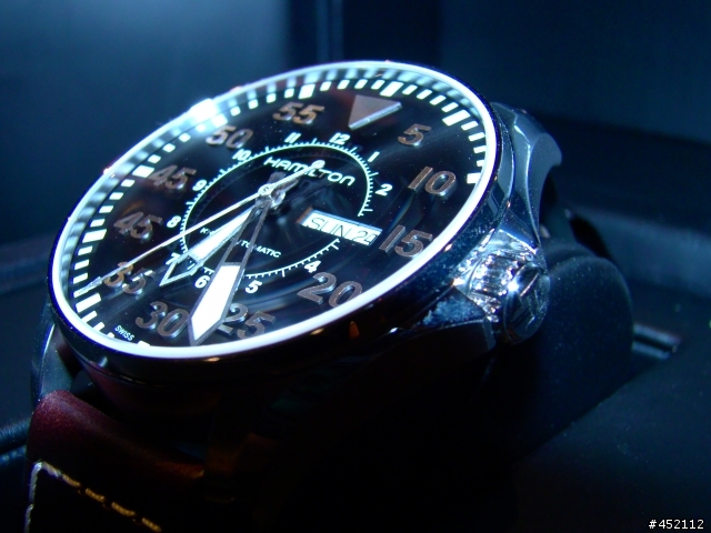 入手第一隻HAMILTON H64611535 Khaki Pilot 46mm automatic 卡其飛行員錶款