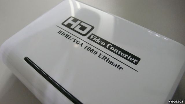 PC D-sub LCD 變身HD家用娛樂顯示器(VGA Box)