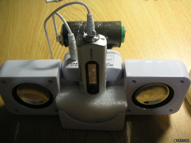 腳踏車音響 DIY 改裝仿IPOD擴音喇叭