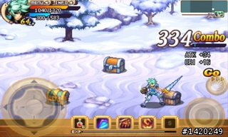 手機上的經典2D橫向捲軸遊戲~Caligo Chaser