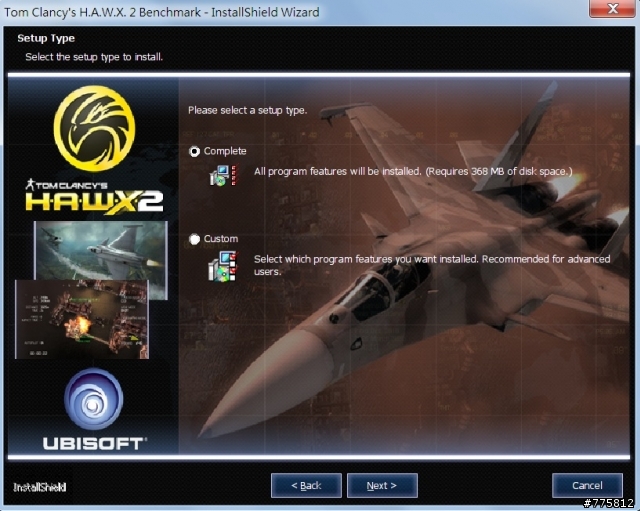 新遊戲測試H.A.W.X.2 Benchmark