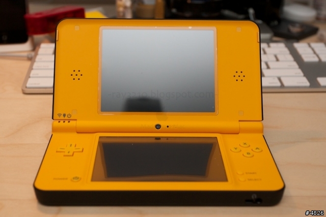 「開箱」Nintendo DSi XL 鮮黃版