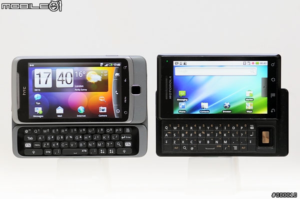 HTC Desire Z台灣區發佈會前英文機簡單試玩