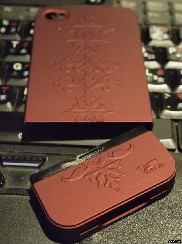沒有iPhone4的人,開箱先開一半的Vertlife精緻浮雕保護殼