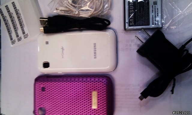 SAMSUNG I9000白色到手