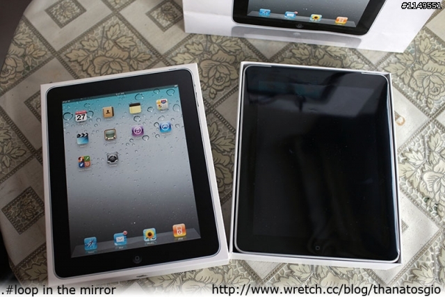 iPad WiFi+3G 32GB 開箱文~~~