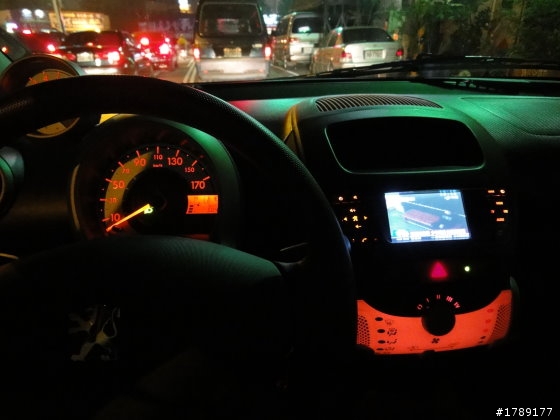 peugeot 107 羅浮經典版 梵谷黃交車分享